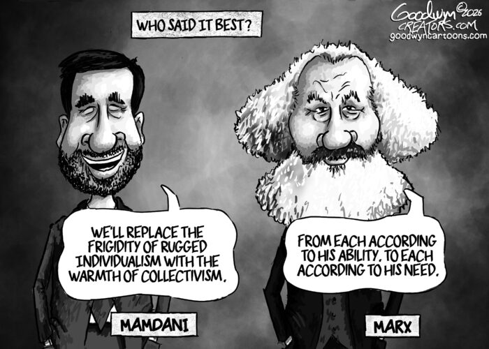 Editorial cartoon for Jan. 6